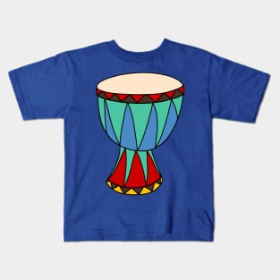 Colorful Djembe Kids T-Shirt